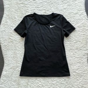 Nike Dri-Fit Crew Neck T-Shirt Black Sz S